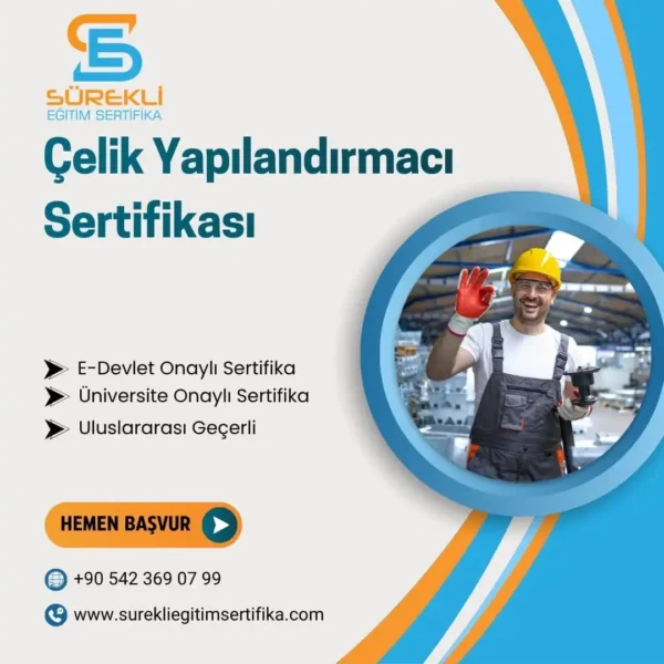 Çelik Yapılandırmacı Sertifikası eğitim görseli