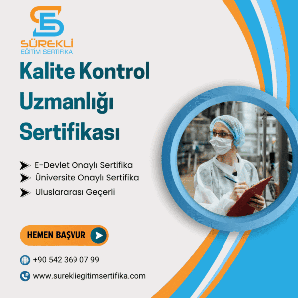 Kalite Kontrol Uzmanlığı Sertifikası eğitim görseli